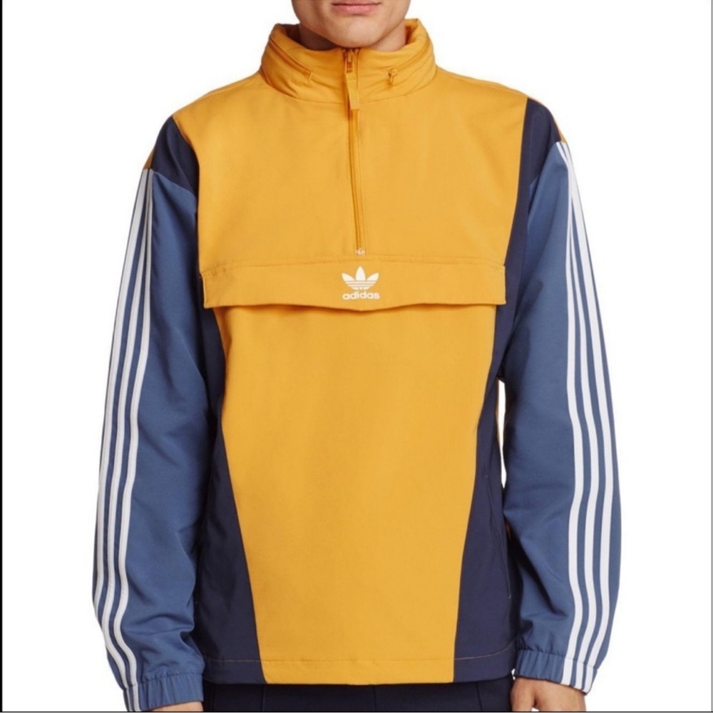 Adidas Originals anorak 1/4 zip jacket. Size small.
